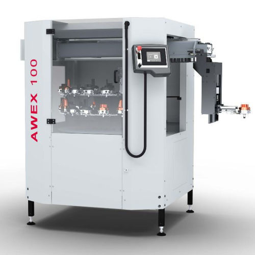 Erodiermaschine mit Elektrodenwechsler - AWEX - exeron - Draht / CNC / flexibel