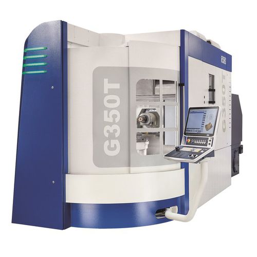 Dreh-Fräszentrum / CNC - G350T - GROB-WERKE - universell / 5-Achs / Spindel