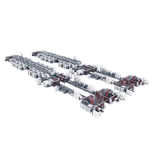 Lineare Produktionsanlage - GROB-WERKE