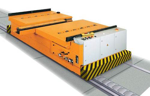 Wagen für Materialumschlag - GÜTHLE - für Presswerkzeug / schienenmontiert