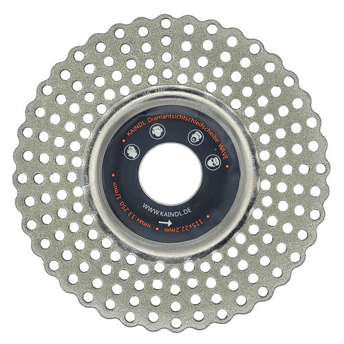 Schleifteller für Schleifarbeiten - KAINDL REILING - für Schleifzwecke / flach / Diamant
