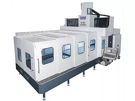 5-Achs-Bearbeitungszentrum - KMC-HIS-5A series - KAO MING - vertikal / Doppelsäulen / Schneid