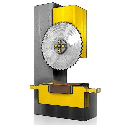 Trennsäge - KSA 1250/1600  Cu, PSA 1600 Cu - LINSINGER - vertikal / für Nichteisenmetalle / automatisch
