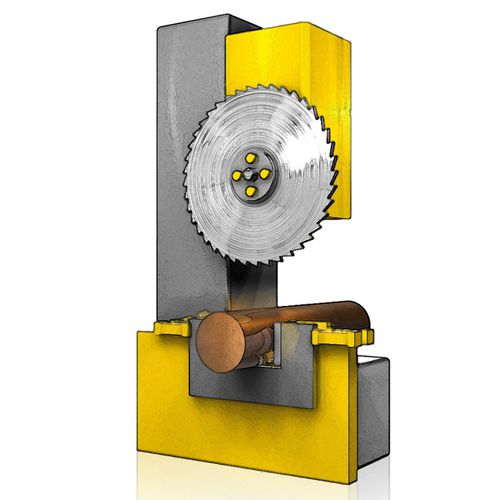 Trennsäge - KSA 710 Cu, KSA 1010 Cu - LINSINGER - vertikal / für Nichteisenmetalle / automatisch