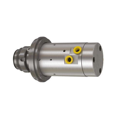 Drehdurchführung für Öl - 2K series - OTT-JAKOB Spanntechnik GmbH - 2-Wege / hydraulisch
