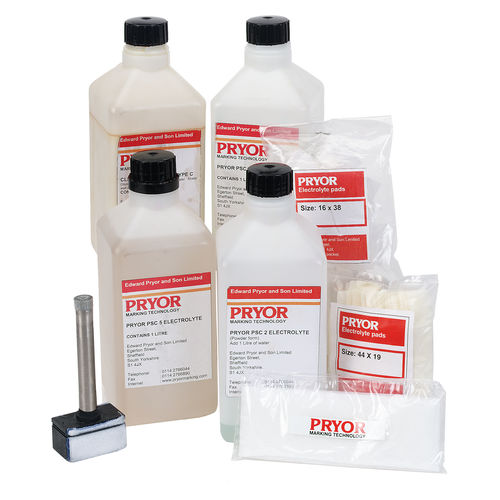 Elektrolyt für elektrochemische Markierung - Pryor Marking Technology