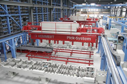 Mechanisches Greifmodul - PICKsystem - Remmert GmbH - parallel / 2 Backen / für Materialumschlag