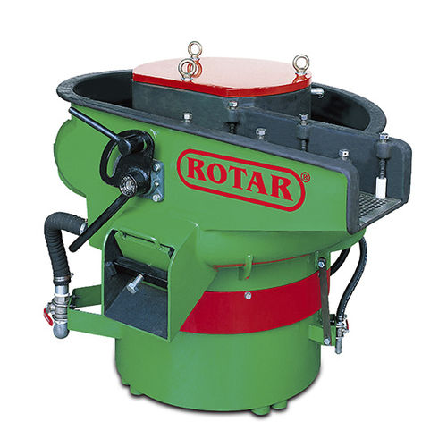 Trommel-Gleitschleifmaschine - HVB-S series - ROTAR - für Stäbe / mit Siebvorrichtung
