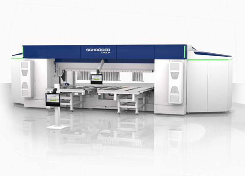 Hydraulische Schwenkbiegemaschine - EVO Center - Schröder Group - automatisch