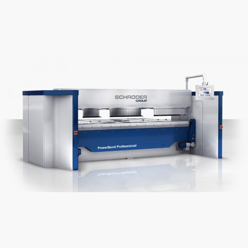 Schwenkbiegemaschine für Blech - PowerBend Professional - Schröder Group - hydraulisch / CNC / mit großen Abmessungen