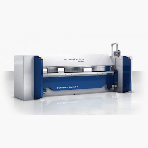 Schwenkbiegemaschine für Blech - PowerBend Universal - Schröder Group - elektrisch / CNC