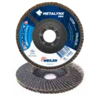 Lamellenscheibe für Edelstahl - 388823 - Weiler Abrasives - zur Endbearbeitung / mit Zirkonbeschichtung