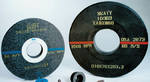 Schleifteller zum Entgraten - CENTROMASKIN - Weiler Abrasives - zylinderförmig / CBN Harzbindemittel