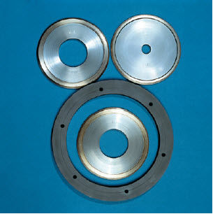 Abricht-Schleifteller - Weiler Abrasives - flach / periphär / Diamant