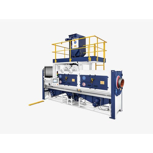 Muldenband-Strahlanlage - THM Series - Walther Trowal GmbH&Co.KG - Turbinen / für Metall / für Schüttgut