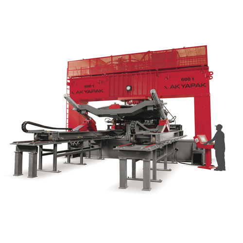 Hydraulische Presse - BMB-P 600 - AKYAPAK MAKINA SAN TIC - Form / für die Lebensmittelindustrie