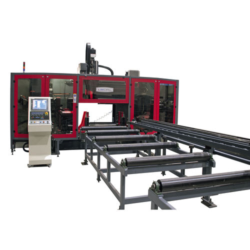 CNC-Bohranlage - 2 ADM 1200 - AKYAPAK MAKINA SAN TIC - für Träger / mit 3 Spindeln