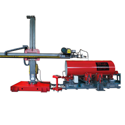 Schweiß-Rollenbock / Rollen - Fit Up - AKYAPAK MAKINA SAN TIC - regelbar