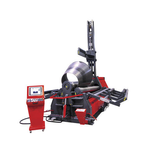 4-Walzen-Rundbiegemaschine - AHS - AKYAPAK MAKINA SAN TIC - hydraulisch / konisch