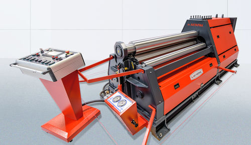 4-Walzen-Rundbiegemaschine - AHS 15/08 - AKYAPAK MAKINA SAN TIC - hydraulisch / CNC
