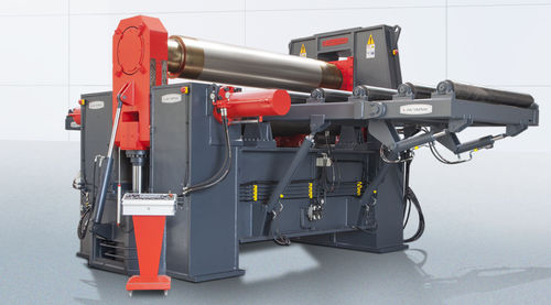 3-Walzen-Rundbiegemaschine - AHV 610 - AKYAPAK MAKINA SAN TIC - hydraulisch / CNC