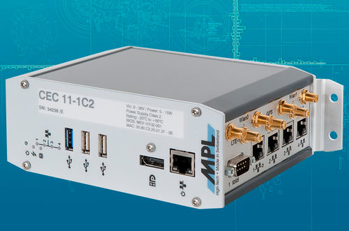 Embedded-Computer - CEC11 - MPL - Intel® Atom E3815 / USB / Industrie