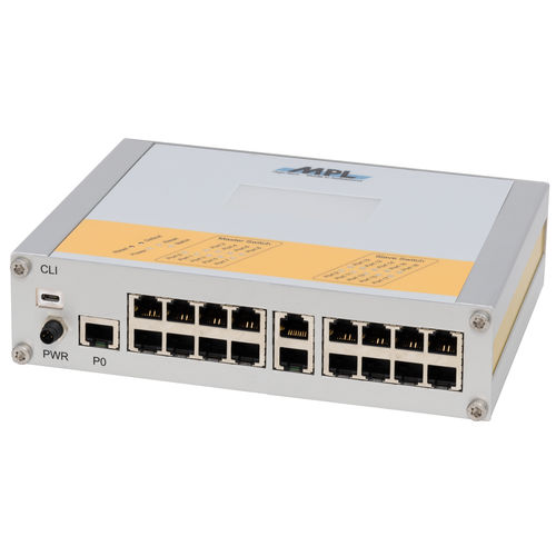 Ethernet-Switch / managed - uMAGBES A19R - MPL - 19 Ports / Gigabit-Ethernet / Serie