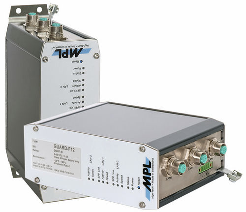 Firewall für Industrieanwendungen, mit VPN-Funktion - GUARD-F12 - MPL - Industrie / für DIN-Schiene / Rack