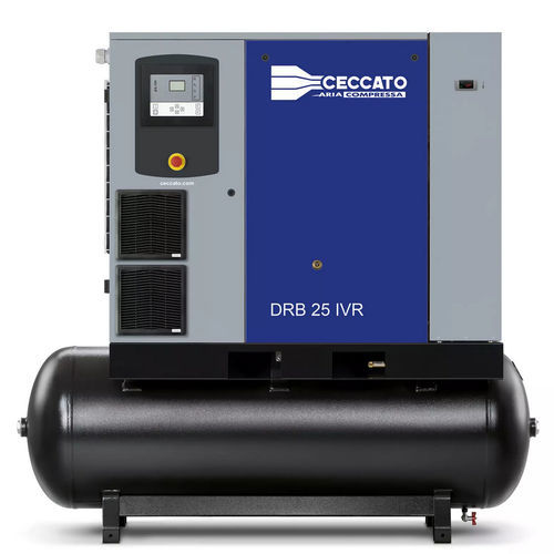 Schraubenkompressor - DRB 20 - 35 HP IVR series - Ceccato Aria Compressa - Luft / elektrisch / stationär