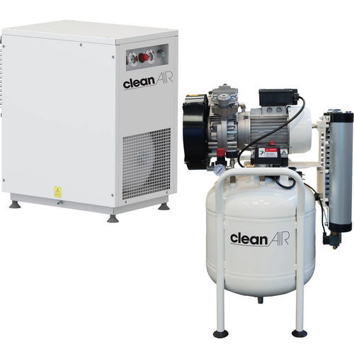 Kolbenkompressor - CleanAir series - Ceccato Aria Compressa - Luft / mit Elektromotor / stationär