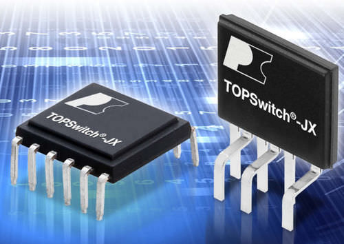 Stromversorgung für Leiterplatten - 725 V | TOPSwitch-JX - Power Integrations - AC/DC / Schaltnetzteil / Hochspannung