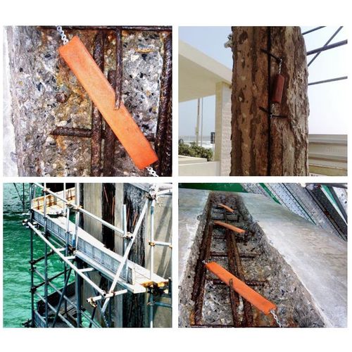 Zinkopferanode - GSC SuperAnode - Metalnastri - für Stahlbeton