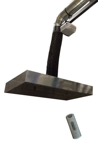 Absaughaube für Schweißroboter - 02-220 series - Geovent - für Deckenmontage