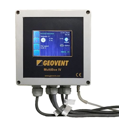 Druckausgleich-Kontrolleinheit - MultiBox IV - Geovent - mit Display / für Ventilatoren / smart