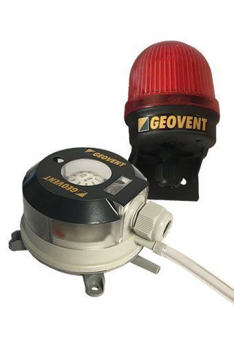 Druckcontroller für HLK - GeoGuard - Geovent - Niederdruck / einstellbar / Differential