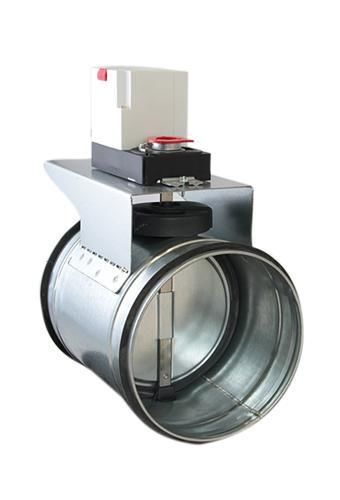 Durchflussbegrenzungs-Luftklappe - GFD - Geovent - Stell / motorisiert / elektrisch