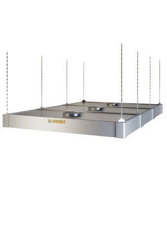 Absaughaube für Schweißroboter - GeoHood MEHS - Geovent - zur Entstaubung / modular / für Deckenmontage
