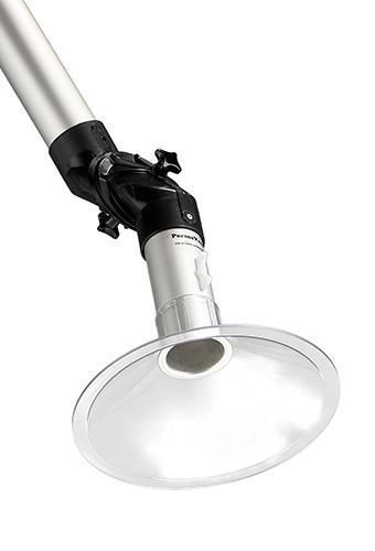 Wandmontierter Absaugarm - PERMA arm - Geovent - elastisch / Knickarm / Rauch