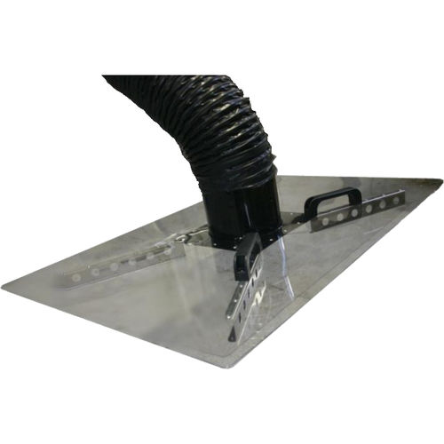 Festinstallierter Absaugarm - 12-24 series - Geovent - elastisch / Rauch / mit Haube