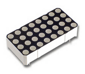Punktmatrix-Display - 637 nm | HDSP series - Avago Technologies - 4 x 8 / elektronisch
