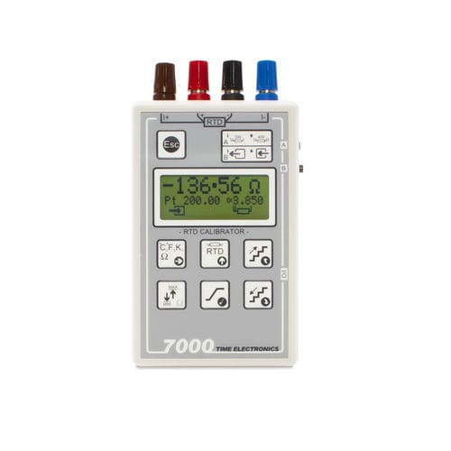 Temperaturkalibrator - 7000   - Time Electronics - für RTD-Sensor / tragbar / digital