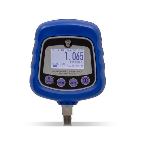 Digitales Manometer -  7078 - Time Electronics - Gewinde / elektronisch / Labor