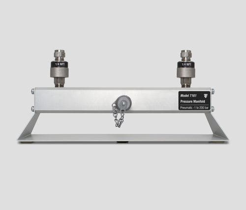 2-Wege-Verteilerblock - 7161 - Time Electronics - Aluminium / pneumatisch / Kalibrierung