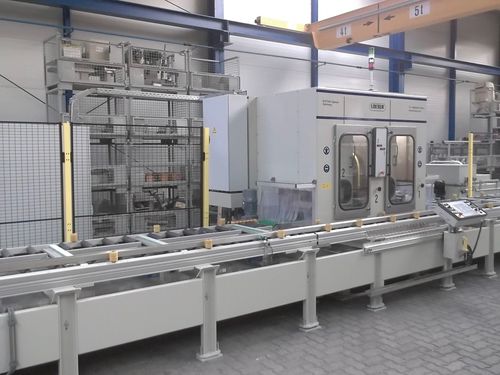 Flachschleifmaschine - FS 386 - LOESER GmbH - für Werkstücke / PLC-gesteuert / Mehrscheiben