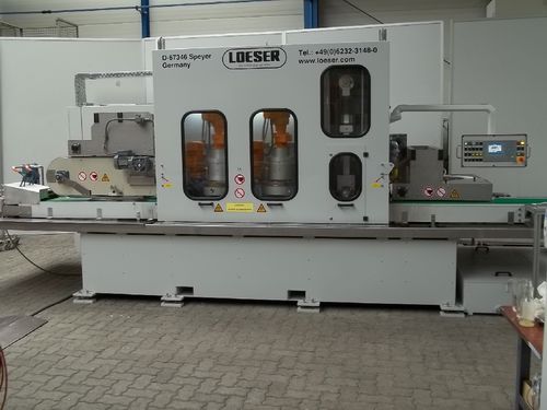 Bürsten-Entgratmaschine - FS+FB  - LOESER GmbH - Kantenverrundung / Schleifmaschine / Polier