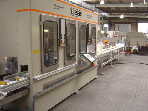 Flachschleifmaschine - FS 387 - LOESER GmbH - für Werkstücke / PLC-gesteuert