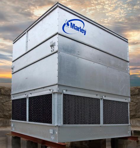 Gegenstrom-Kühlturm - max. 6840 m³/h | Marley MD - SPX Cooling Technologies - vor Ort aufgebaut