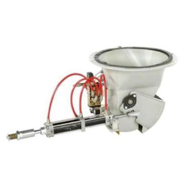 Segmentschütz - EBL - LB - elektropneumatisch / Verdrängung