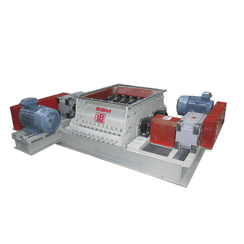 Klumpenbrecher für Abfallprodukte - SBM - LB - Zweiwalzen / horizontal