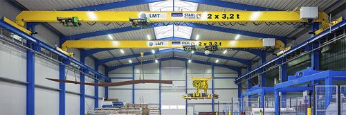 Einträger-Laufkran - STAHL CraneSystems GmbH - mit Leichthebesystem / mit Bauhöhe / ex-geschützt